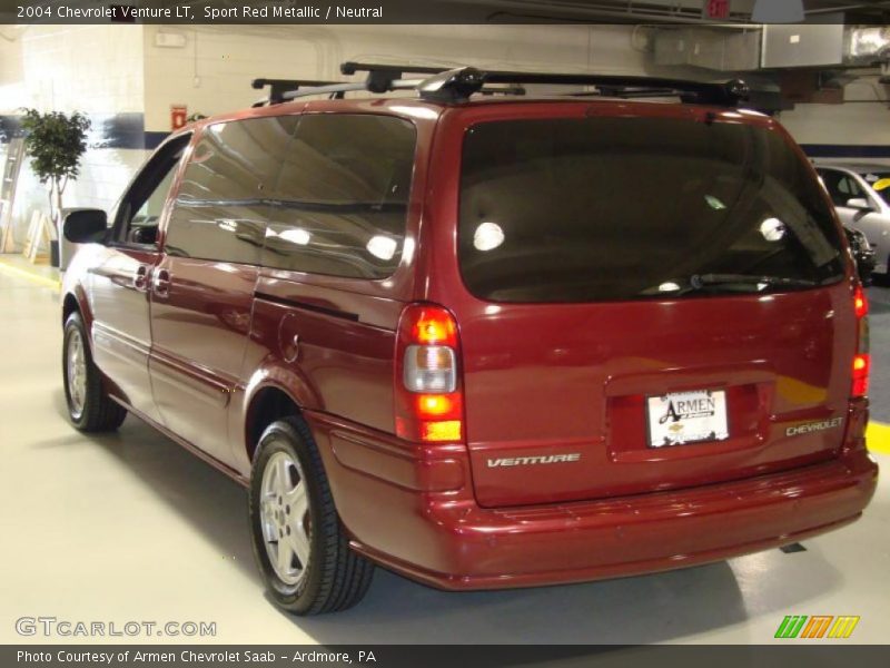 Sport Red Metallic / Neutral 2004 Chevrolet Venture LT