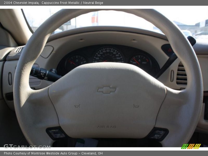 Cappuccino Frost Metallic / Neutral Beige 2004 Chevrolet Impala