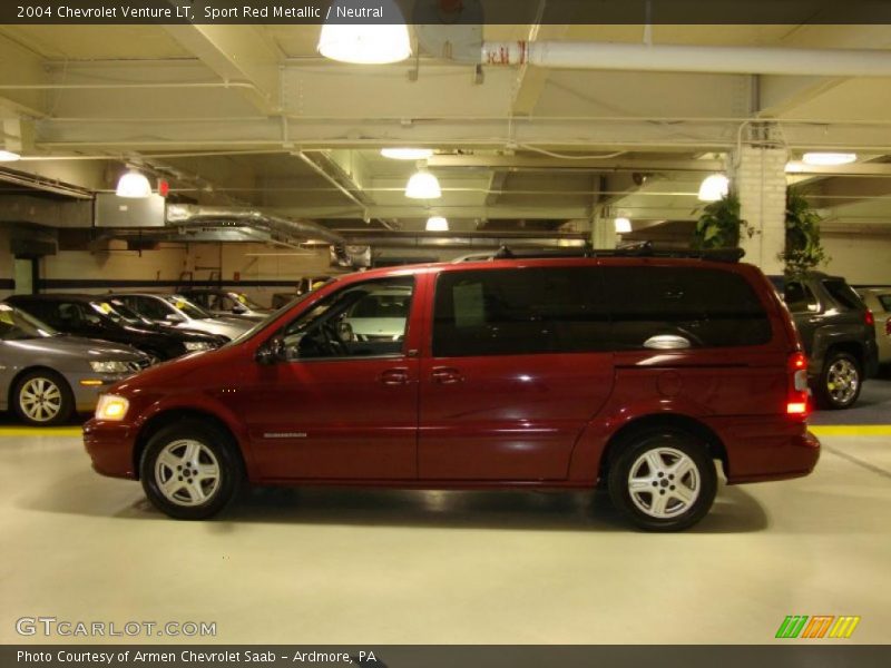 Sport Red Metallic / Neutral 2004 Chevrolet Venture LT