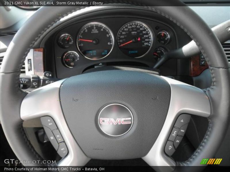 Storm Gray Metallic / Ebony 2011 GMC Yukon XL SLE 4x4