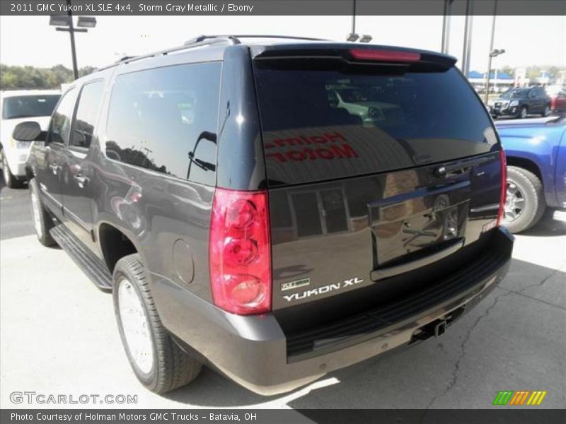 Storm Gray Metallic / Ebony 2011 GMC Yukon XL SLE 4x4