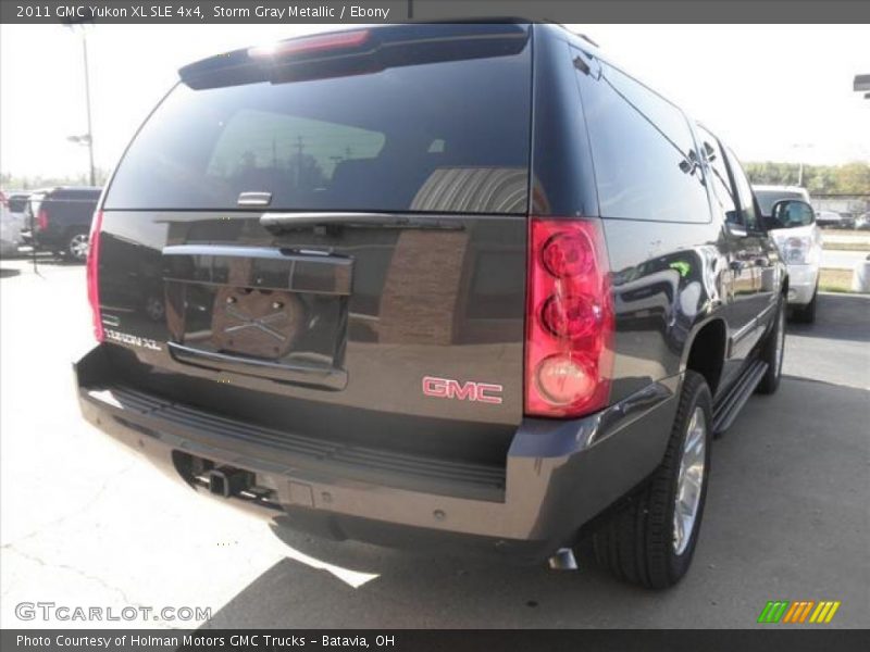 Storm Gray Metallic / Ebony 2011 GMC Yukon XL SLE 4x4