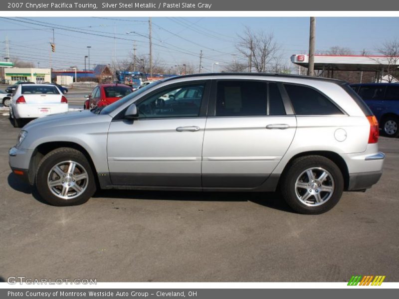 Silver Steel Metallic / Pastel Slate Gray 2007 Chrysler Pacifica Touring