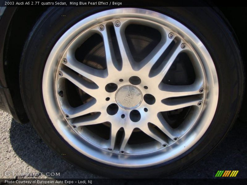 Custom Wheels of 2003 A6 2.7T quattro Sedan