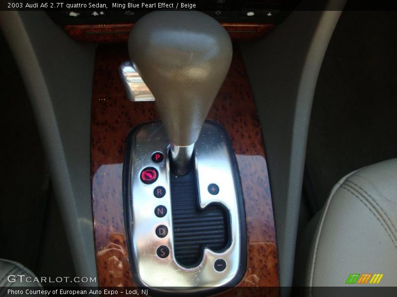  2003 A6 2.7T quattro Sedan 5 Speed Tiptronic Automatic Shifter