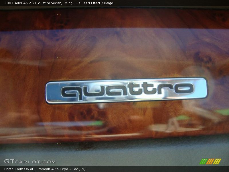  2003 A6 2.7T quattro Sedan Logo