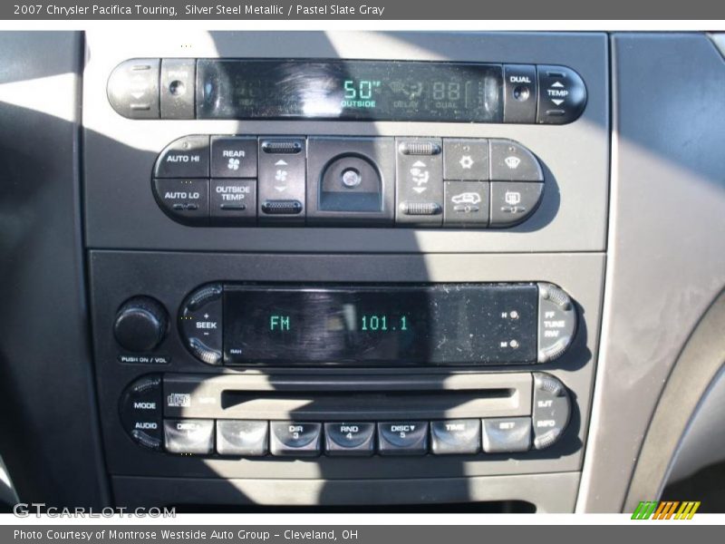 Silver Steel Metallic / Pastel Slate Gray 2007 Chrysler Pacifica Touring