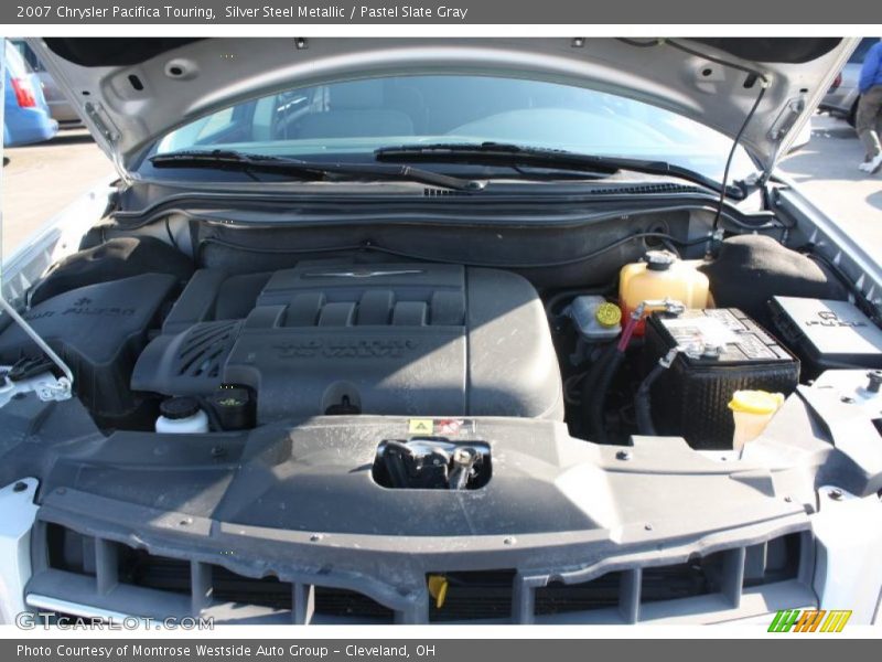 Silver Steel Metallic / Pastel Slate Gray 2007 Chrysler Pacifica Touring