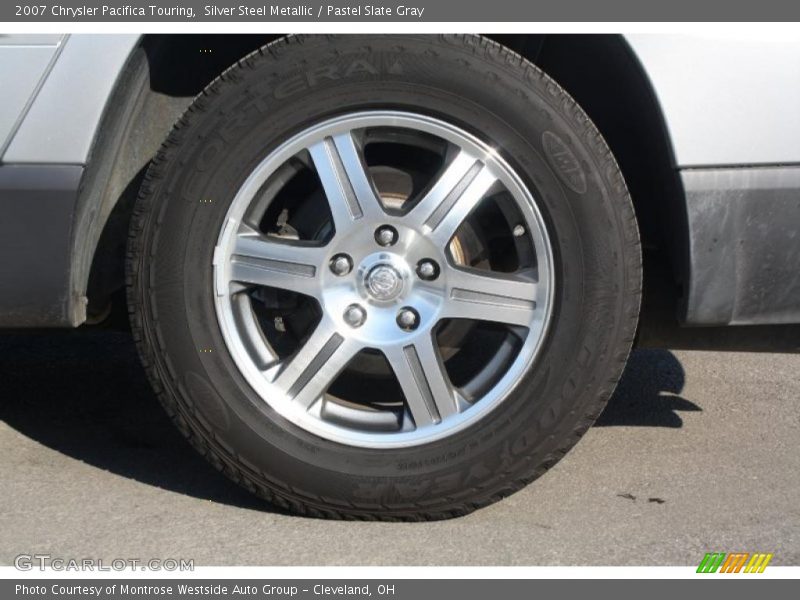 Silver Steel Metallic / Pastel Slate Gray 2007 Chrysler Pacifica Touring