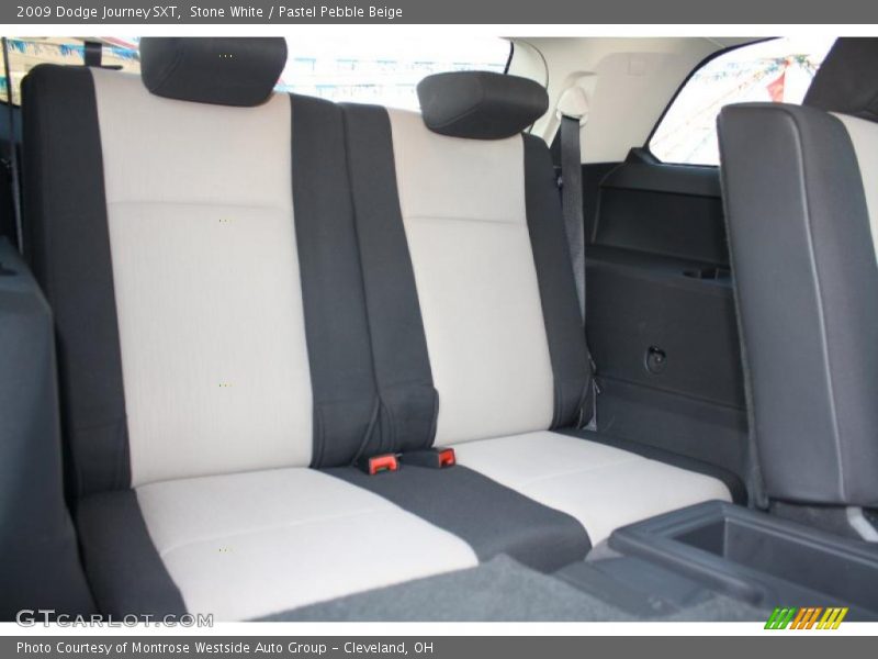 Stone White / Pastel Pebble Beige 2009 Dodge Journey SXT