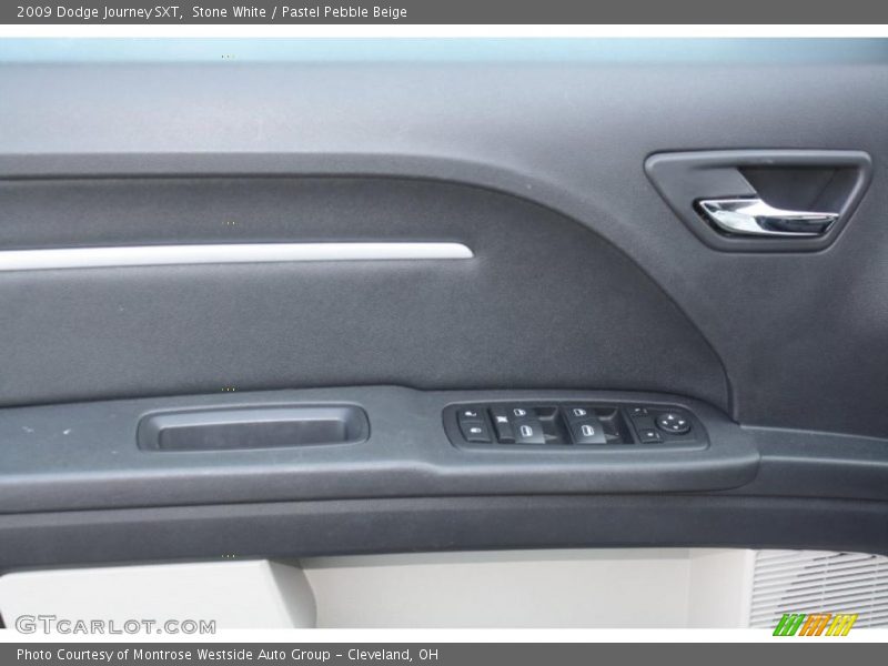Stone White / Pastel Pebble Beige 2009 Dodge Journey SXT