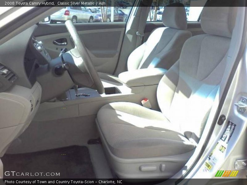 Classic Silver Metallic / Ash 2008 Toyota Camry Hybrid