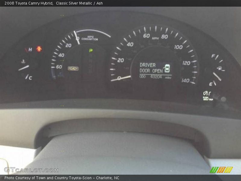 Classic Silver Metallic / Ash 2008 Toyota Camry Hybrid
