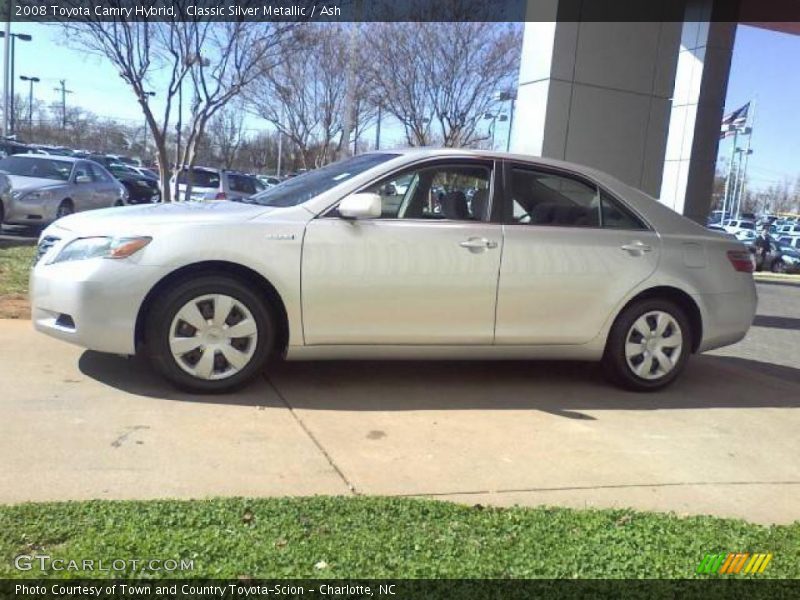 Classic Silver Metallic / Ash 2008 Toyota Camry Hybrid