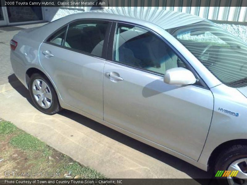 Classic Silver Metallic / Ash 2008 Toyota Camry Hybrid
