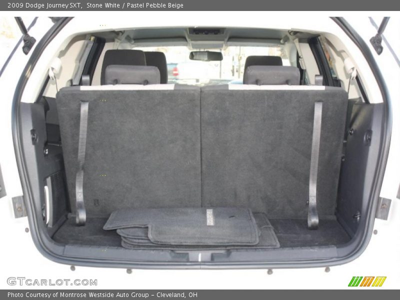Stone White / Pastel Pebble Beige 2009 Dodge Journey SXT