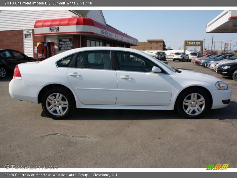 Summit White / Neutral 2010 Chevrolet Impala LT