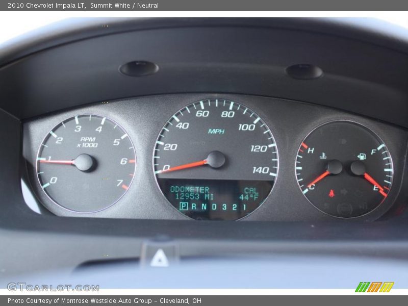 Summit White / Neutral 2010 Chevrolet Impala LT