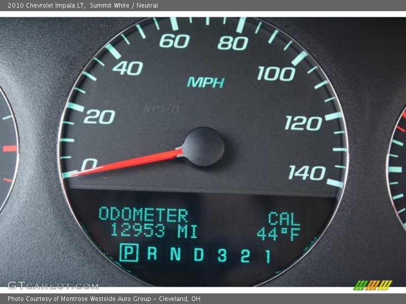 Summit White / Neutral 2010 Chevrolet Impala LT