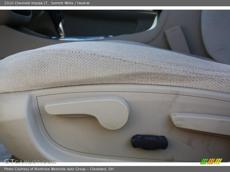 Summit White / Neutral 2010 Chevrolet Impala LT