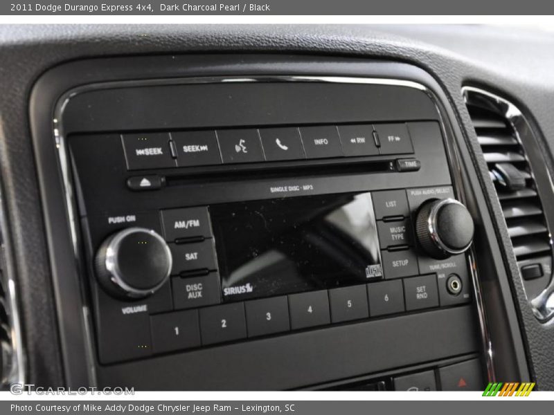 Controls of 2011 Durango Express 4x4