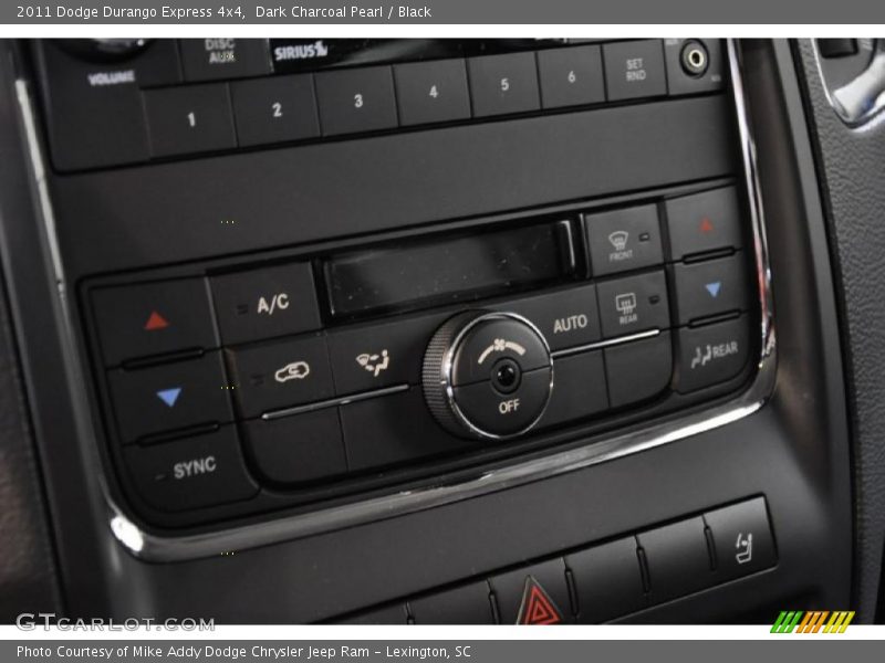 Controls of 2011 Durango Express 4x4