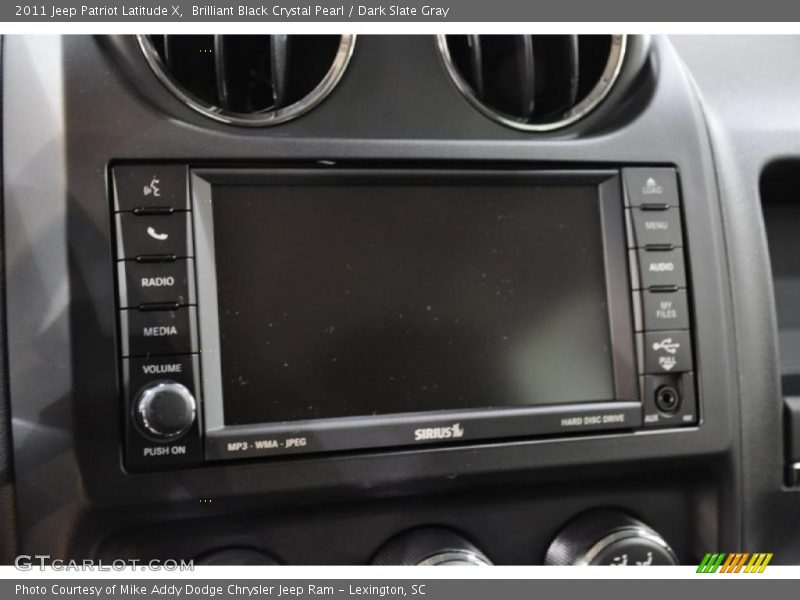 Brilliant Black Crystal Pearl / Dark Slate Gray 2011 Jeep Patriot Latitude X