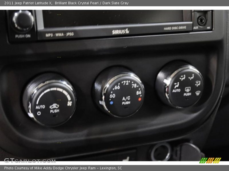 Brilliant Black Crystal Pearl / Dark Slate Gray 2011 Jeep Patriot Latitude X