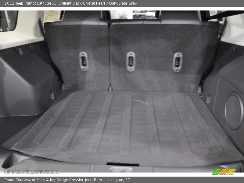 Brilliant Black Crystal Pearl / Dark Slate Gray 2011 Jeep Patriot Latitude X