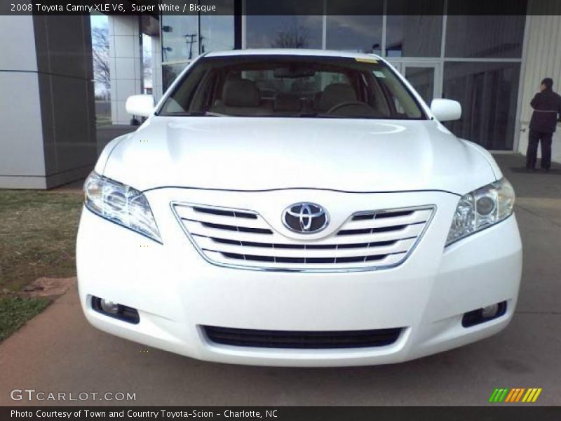 Super White / Bisque 2008 Toyota Camry XLE V6