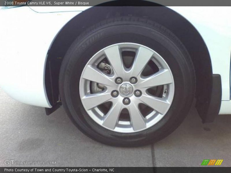 Super White / Bisque 2008 Toyota Camry XLE V6