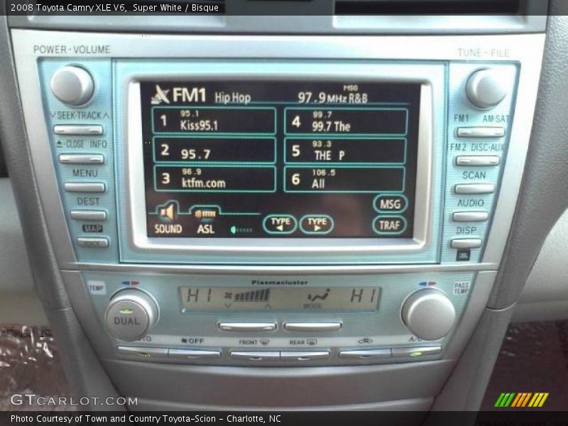 Super White / Bisque 2008 Toyota Camry XLE V6