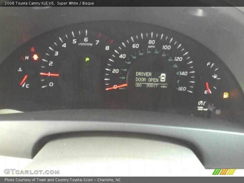 Super White / Bisque 2008 Toyota Camry XLE V6
