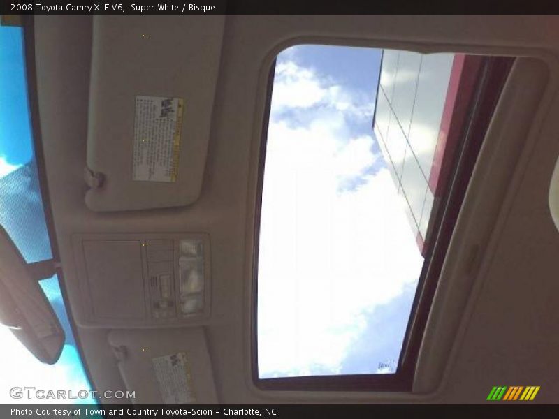 Super White / Bisque 2008 Toyota Camry XLE V6