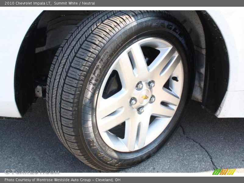 Summit White / Neutral 2010 Chevrolet Impala LT