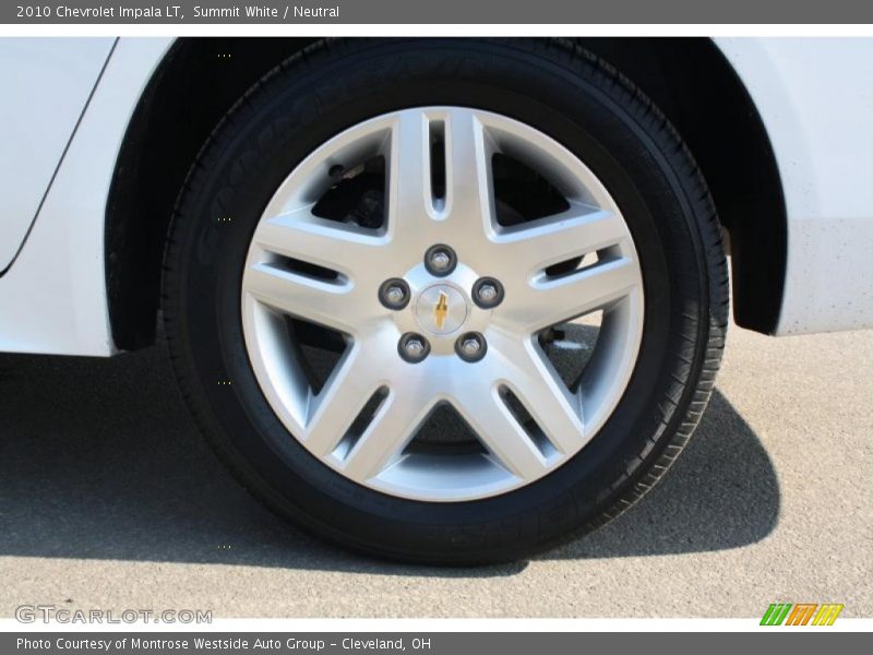 Summit White / Neutral 2010 Chevrolet Impala LT