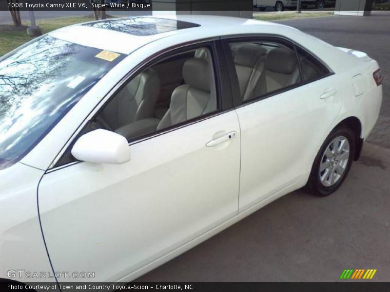 Super White / Bisque 2008 Toyota Camry XLE V6
