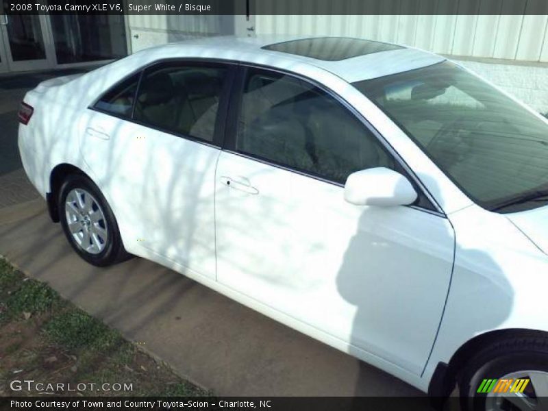 Super White / Bisque 2008 Toyota Camry XLE V6