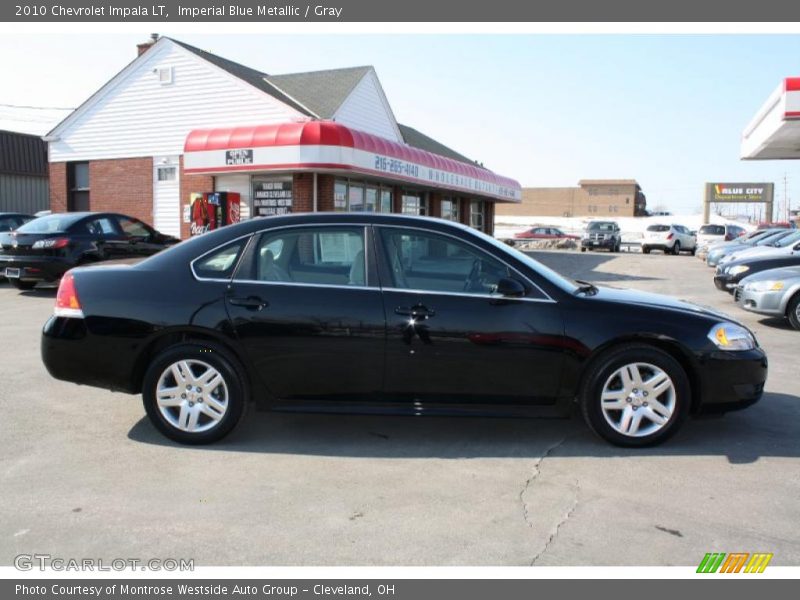 Imperial Blue Metallic / Gray 2010 Chevrolet Impala LT