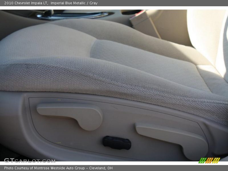Imperial Blue Metallic / Gray 2010 Chevrolet Impala LT