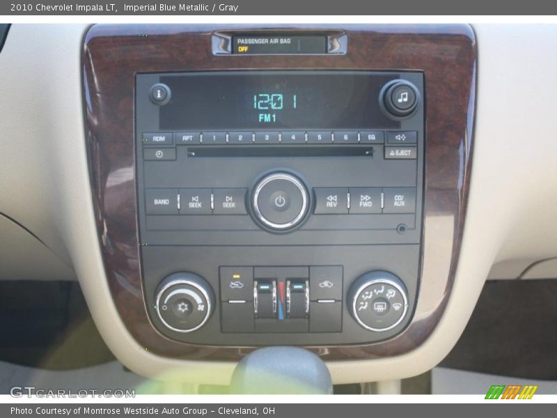 Imperial Blue Metallic / Gray 2010 Chevrolet Impala LT