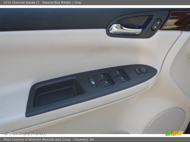 Imperial Blue Metallic / Gray 2010 Chevrolet Impala LT
