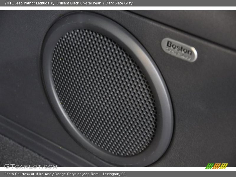 Brilliant Black Crystal Pearl / Dark Slate Gray 2011 Jeep Patriot Latitude X