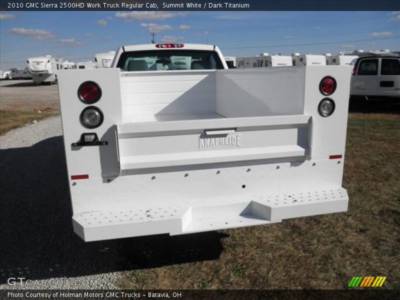 Summit White / Dark Titanium 2010 GMC Sierra 2500HD Work Truck Regular Cab
