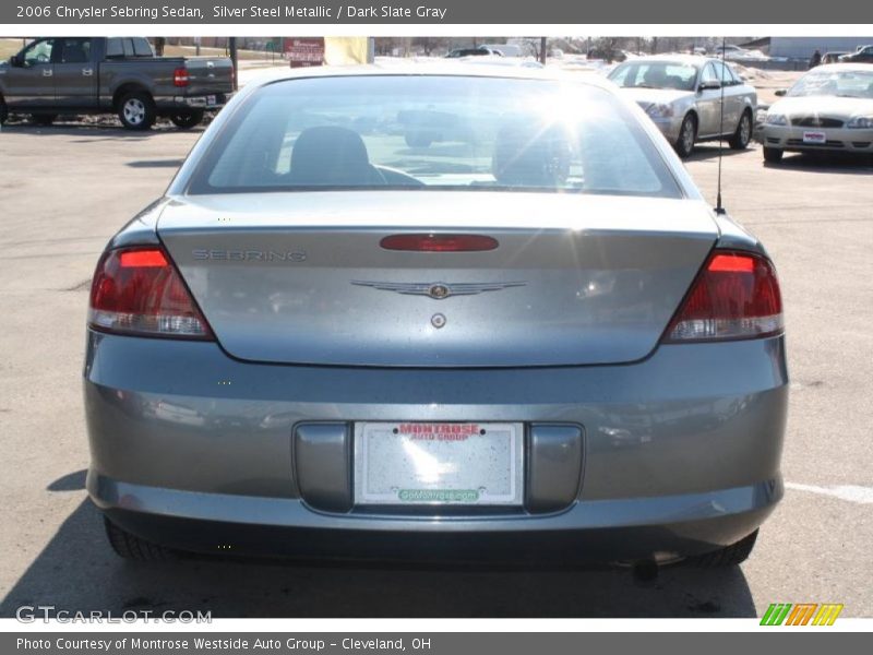 Silver Steel Metallic / Dark Slate Gray 2006 Chrysler Sebring Sedan
