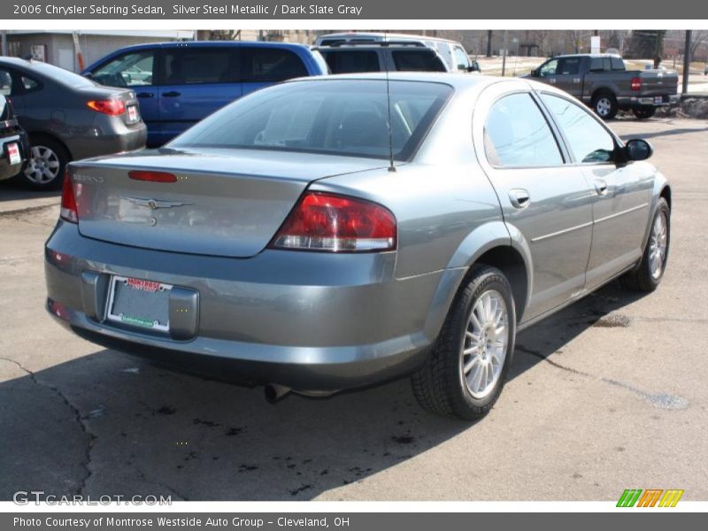 Silver Steel Metallic / Dark Slate Gray 2006 Chrysler Sebring Sedan