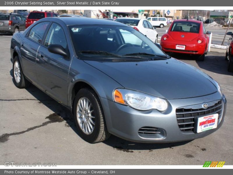 Silver Steel Metallic / Dark Slate Gray 2006 Chrysler Sebring Sedan