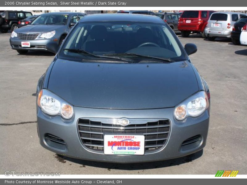 Silver Steel Metallic / Dark Slate Gray 2006 Chrysler Sebring Sedan