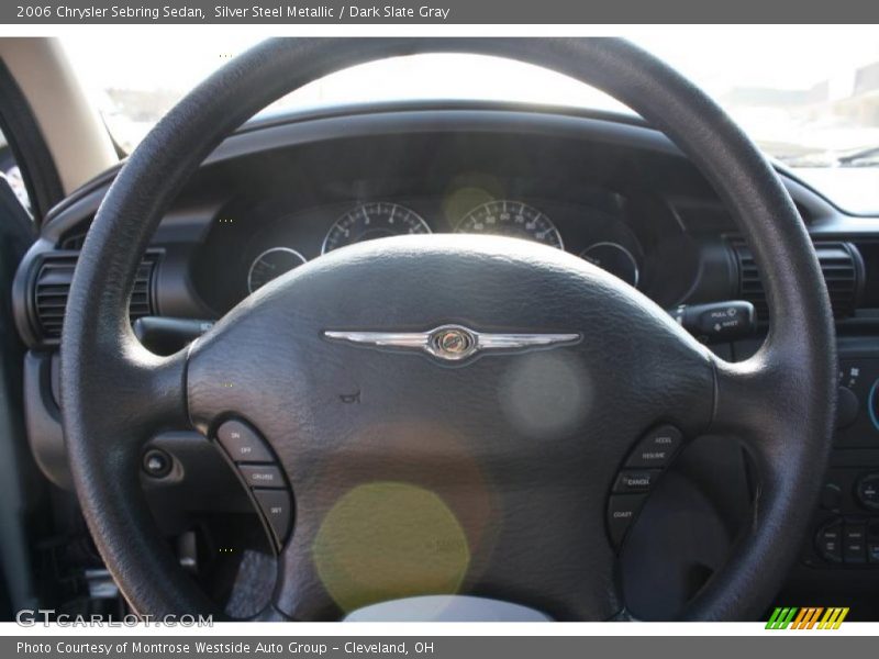 Silver Steel Metallic / Dark Slate Gray 2006 Chrysler Sebring Sedan