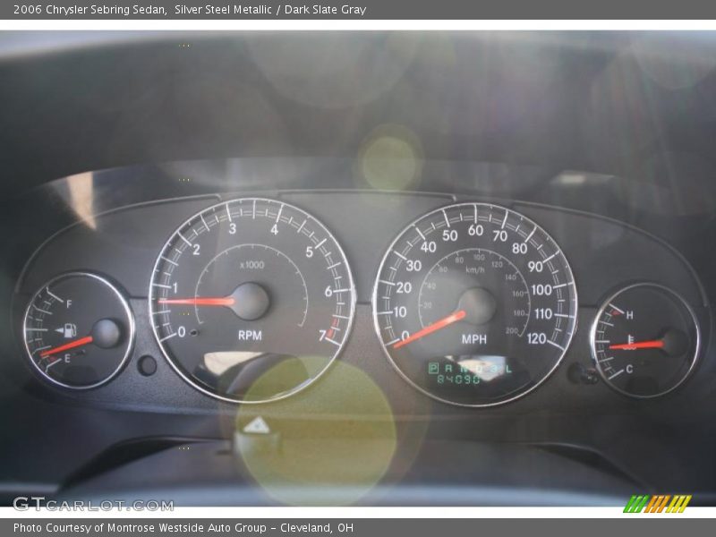 Silver Steel Metallic / Dark Slate Gray 2006 Chrysler Sebring Sedan